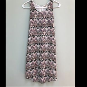 Patterned dress with POCKETS!